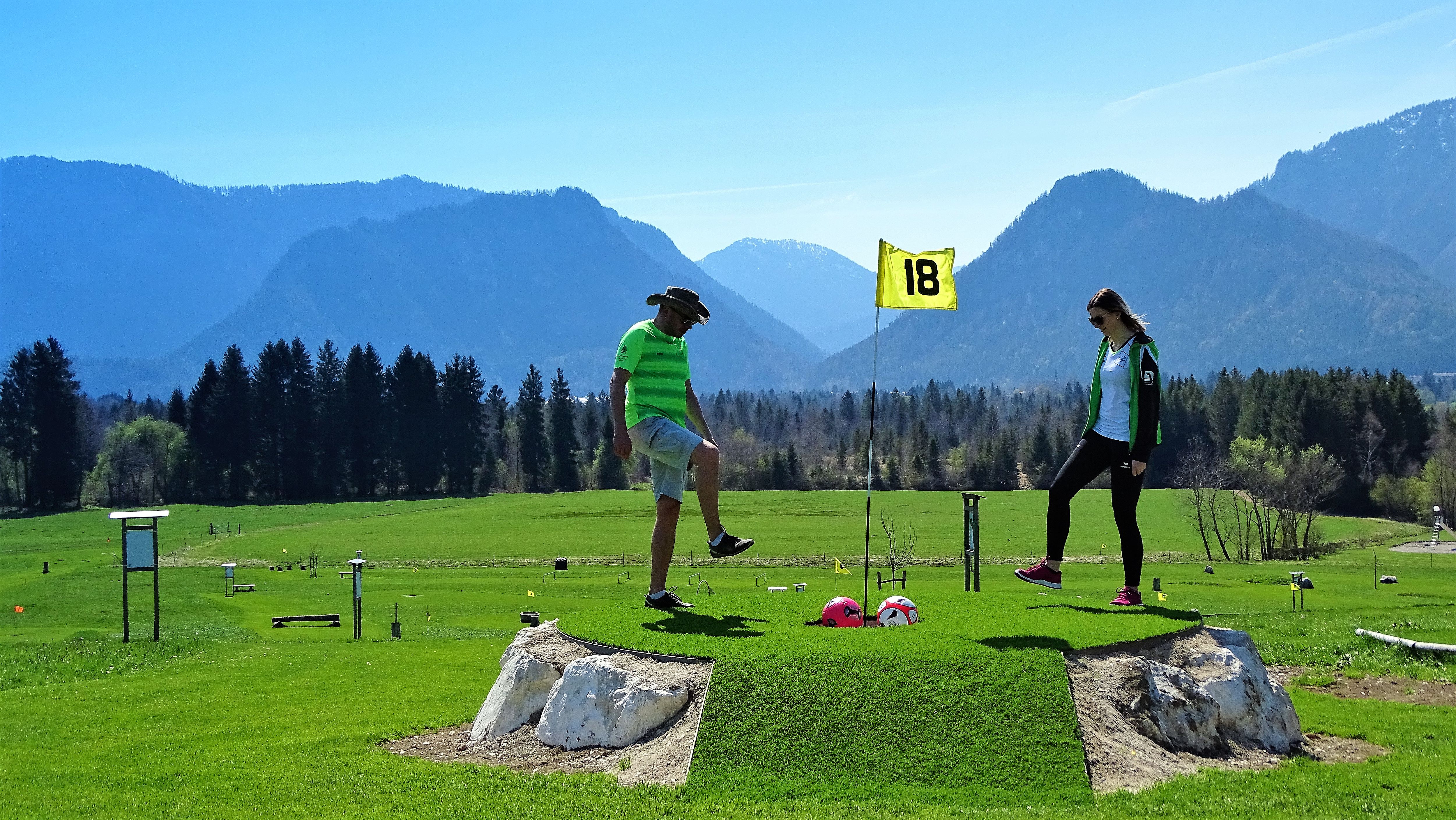 Soccerpark Inzell Fussball Golf Anlage