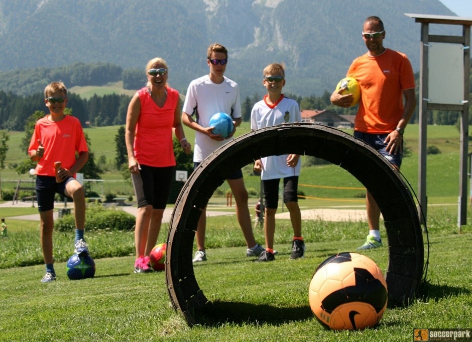 Soccerpark Inzell Familie Spiel Team